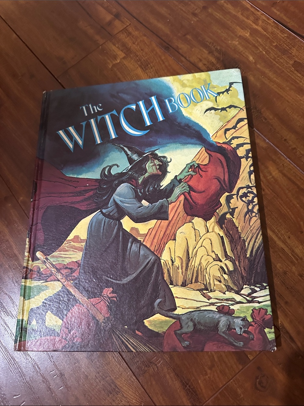 1976 The Witch Book Max Ranft Rand McNally 1st Printing Vintage Hardcover